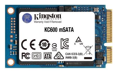 KINGSTON 256GB KC600MS SATA3 MSATA SSD  ONLY·