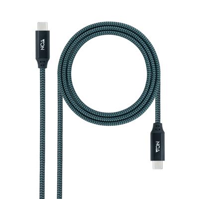 CABLE USB 3.2 GEN2x2 100W 4K/60Hz USB-C M/M 1M NANOCABLE