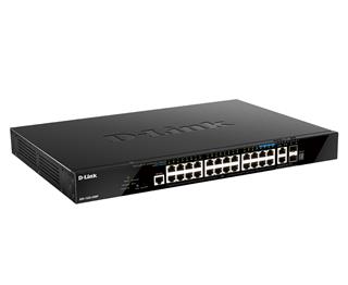 SWITCH D-LINK GESTIONABLE L3 20P GIGA POE + 4P 2.5G POE+ 2P 10G + 2P 10GSFP