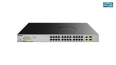 D-LINK TRADE 26-PORT LAYER2 POE+ GB SWITCH  ·