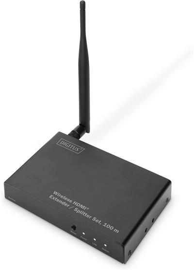 Digitus Unidad Receptora para Kit Extensor HDMI Inalámbrico 100 m REACONDICIONADO