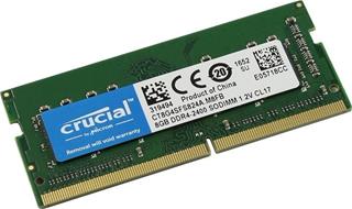 MODULO SODIMM DDR4 8GB 2400MHZ CRUCIAL SINGLE