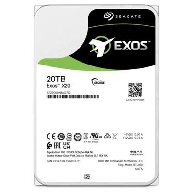 HD 3.5″ 20TB SEAGATE EXOS X20 SATA 7200RPM